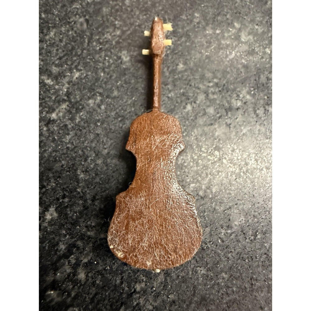 Vintage 1972 Reevesline Miniature Violin Music Stand Sheet Music Japan Dollhouse - Picture 10 of 10
